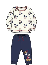 Disney Baby Boy's Mickey Mouse Navy Jogger Set