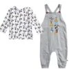 Disney Baby Boys Mickey Mouse 2PC Overall Set