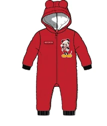 Disney Baby Mickey Mouse Red Coveralls