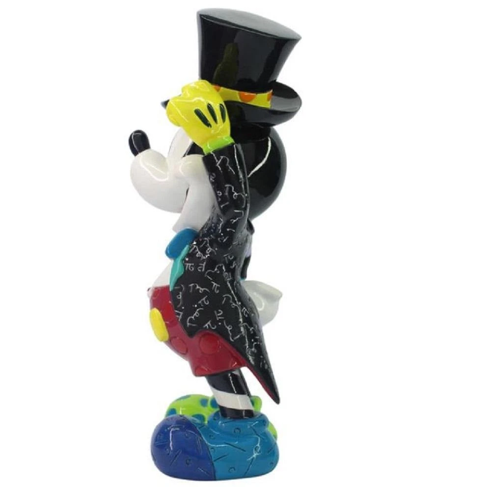 Enesco Disney Britto Top Hat Mickey Figurine 2 Enesco Disney Britto Top Hat Mickey Figurine - Image 2