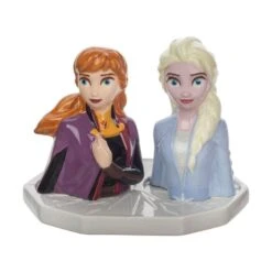Bioworld Disney Frozen 2 Elsa & Anna Sculpted Ceramic Salt & Pepper Set