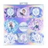 Disney Frozen 8 Pcs Assorted Hair Scrunchies- Hair Ties - Hair Accessories For Girls