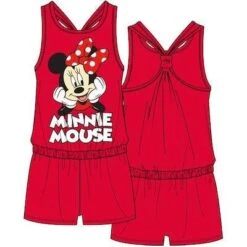 Disney Girls Classic Minnie Mouse Racerback Romper Red -Toys Gift Store disney girls classic minnie mouse racerback romper red floridagifts 4