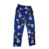 Disney Goofy All Over Mens Printed Pajama Pant Blue
