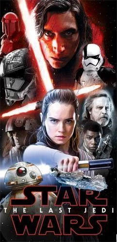 Disney Last Jedi Beach Towel