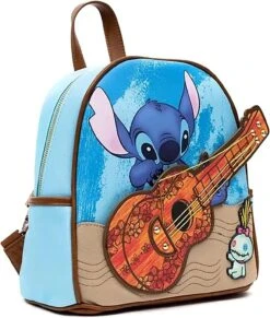 Disney Lilo And Stitch Guitar Mini Backpack