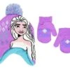 Disney Little Girl's Frozen Winter Hat And Glove Set