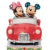 Enesco Disney Mickey And Minnie In Red Car