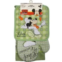 Disney Mickey Chef De Cuisine Kitchen Towel Set