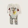 Baby Mickey 3 Pack Jogger, Onesie With Hood And Ears, T-Shirt