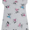 Disney Mickey Mouse Falling Womens Dorm Shirt Gray