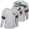 Disney Mickey Mouse Long Sleeve Spirit Jersey Gray