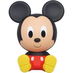 Disney Mickey Mouse Sitting PVC Figure Coin Bank 8"