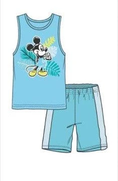 Disney Mickey Mouse Tank Top And Shorts Set For Toddlers