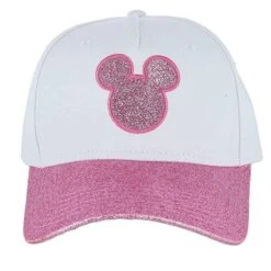 Disney Mickey Shimmery Adult Pink Hat
