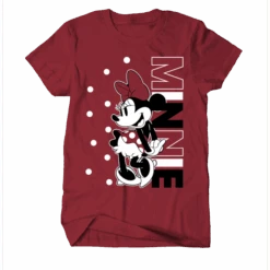 Disney Minnie Mouse Dots Red Tee