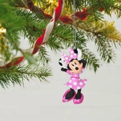 Hallmark Disney Minnie Mouse Polka-Dot Perfect Ornament -Toys Gift Store disney minnie mouse polka dot perfect ornament 5 33074956992696