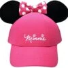 Disney Minnie Mouse Sassy Bow Ear Adult Hat Pink