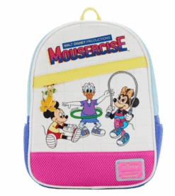 LOUNGEFLY Disney Mousercise Mini Backpack