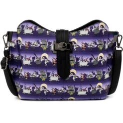 LOUNGEFLY Disney Nightmare Before Christmas Halloween Line Crossbody Bag