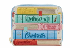 LOUNGEFLY Disney Princess Books Classics Zip Around Wallet