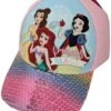 Disney Princess Magic Flat Sequin Baseball Cap - Toddler Pink