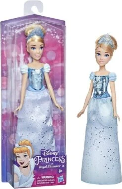 Hasbro Disney Princess Royal Shimmer Cinderella Doll, Fashion Doll