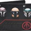 Disney Star Wars Mandalorian Slim Bifold Travel Wallet