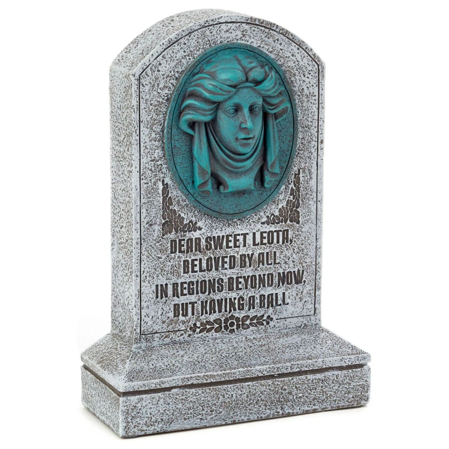 Hallmark Disney The Haunted Mansion Madame Leota Tombstone Bookend 1 Hallmark Disney The Haunted Mansion Madame Leota Tombstone Bookend