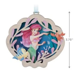 Hallmark Disney The Little Mermaid Ariel And Friends Papercraft Ornament -Toys Gift Store disney the little mermaid ariel and friends papercraft ornament 6 33074960203960