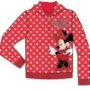 Disney Toddler Too Cute To Care Minnie Zip Up Hoodie
