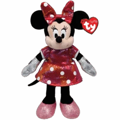 DISNEY TY MINNIE - Sparkle Rainbow Med
