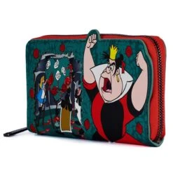 LOUNGEFLY Disney Villains Queen Of Hearts Scene Series Zip-Around Wallet 6 LOUNGEFLY Disney Villains Queen Of Hearts Scene Series Zip-Around Wallet -Toys Gift Store disney villains queen of hearts scene series zip around wallet 3 33074334073016