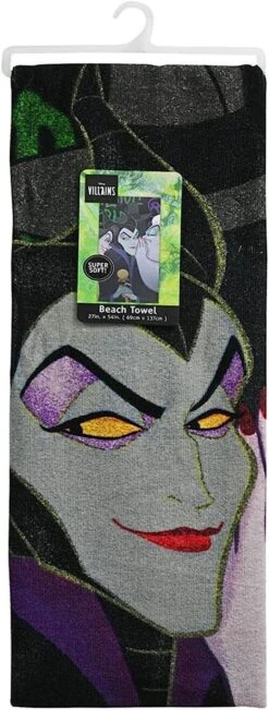 Disney Villians Beach Towel 27 X 54 Inches