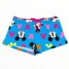 Disney Womens' Classic Mickey Mouse Head Shorts - Blue