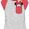 Disney Youth Minnie Mouse Peeking Pocket Tee Shirt