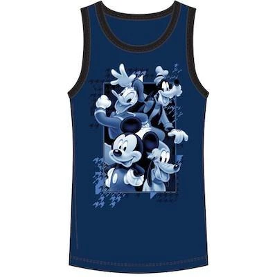 Disney Youth Tank Fab 4 Encore Mickey, Navy 1 Disney Youth Tank Fab 4 Encore Mickey, Navy