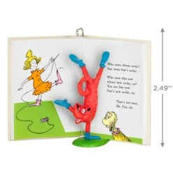 Hallmark Dr. Seuss's Fox In Socks™ Who Sews Whose Socks? Ornament -Toys Gift Store dr seuss s fox in sockstm who sews whose socks ornament 6 33074945097912