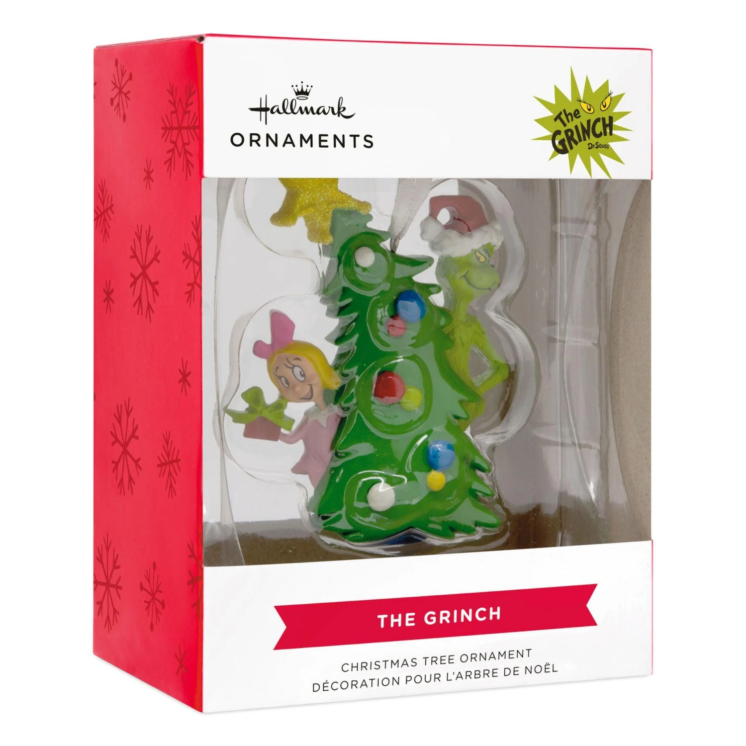 Dr. Seuss's How The Grinch Stole Christmas!™ Grinch With Cindy-Lou Who Hallmark Ornament 2 Dr. Seuss's How The Grinch Stole Christmas!™ Grinch With Cindy-Lou Who Hallmark Ornament - Image 2