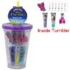 Encanto 6 Piece Beauty Cosmetic Set In Plastic Tumbler