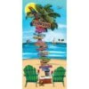 Florida Cities Sign Post 100% Cotton Beach Towel 30" X 60"