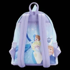 LOUNGEFLY Frozen Queen Elsa Castle Mini Backpack -Toys Gift Store frozen queen elsa castle mini backpack 3 33074502566072
