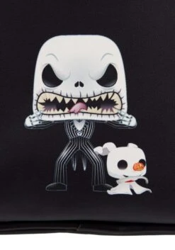 Funko Pop! By Loungefly Jack Skellington Glow Mini Backpack -Toys Gift Store funko pop by loungefly jack skellington glow mini backpack 6 33074687115448