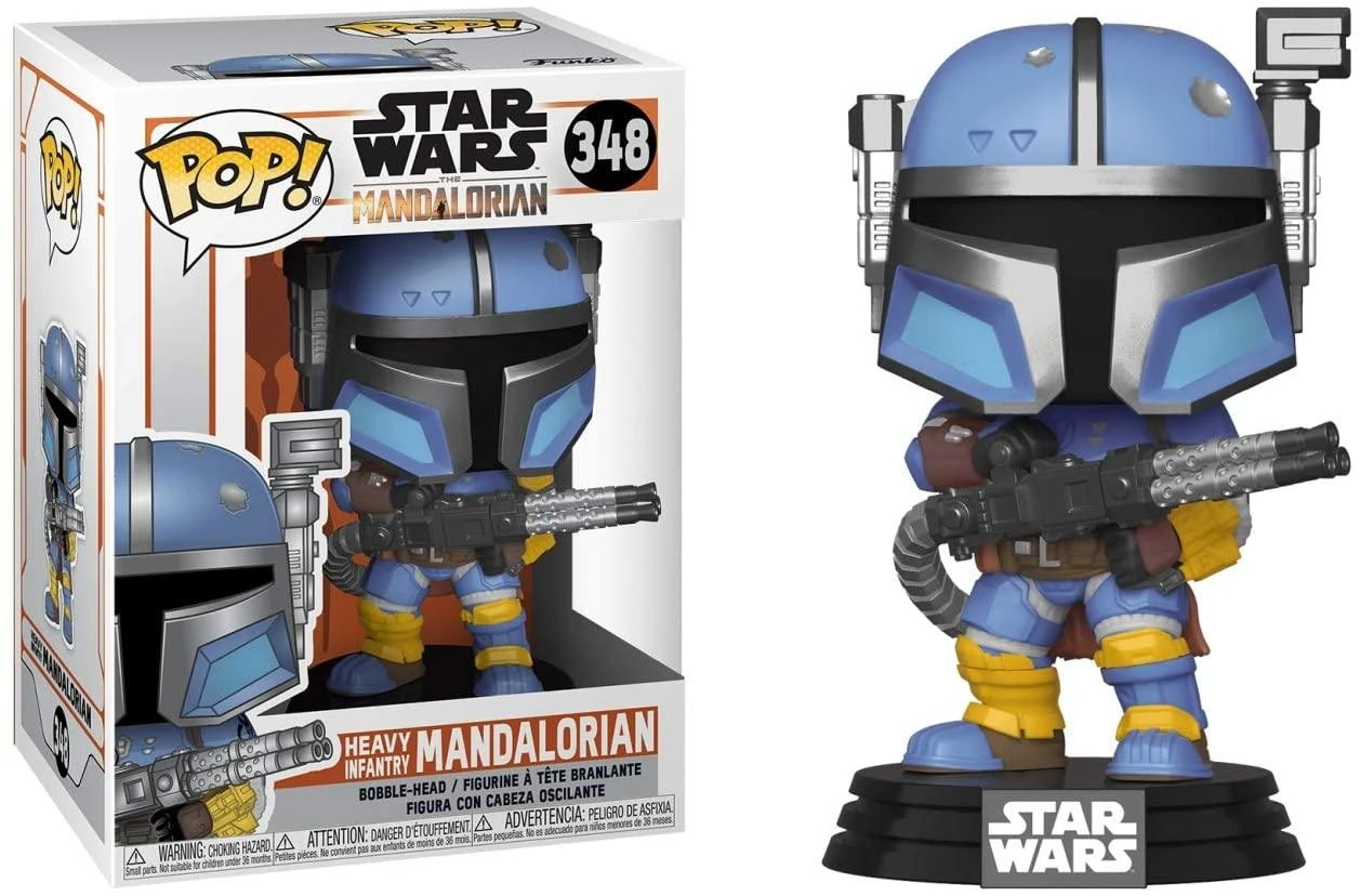 Funko Star Wars: The Mandalorian - Heavy Infantry Mandalorian 2 Funko Star Wars: The Mandalorian - Heavy Infantry Mandalorian - Image 2