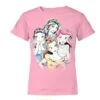 Girls Disney Princesses Group Soft Pink Shirt