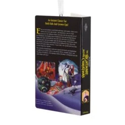 Hallmark Disney Tim Burton's The Nightmare Before Christmas Movie Retro Video Cassette Case Christmas Ornament -Toys Gift Store hallmark disney tim burton s the nightmare before christmas movie retro video cassette case christmas ornament 3
