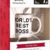 Hallmark The Office World's Best Boss Coffee Mug Christmas Ornament