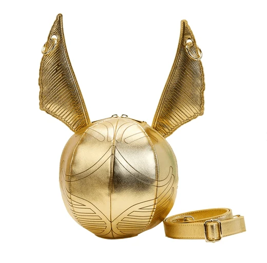 LOUNGEFLY Harry Potter Golden Snitch Crossbody Bag 1 LOUNGEFLY Harry Potter Golden Snitch Crossbody Bag