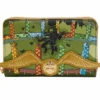 LOUNGEFLY Harry Potter Golden Snitch Zip Around Wallet