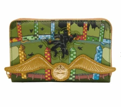 LOUNGEFLY Harry Potter Golden Snitch Zip Around Wallet